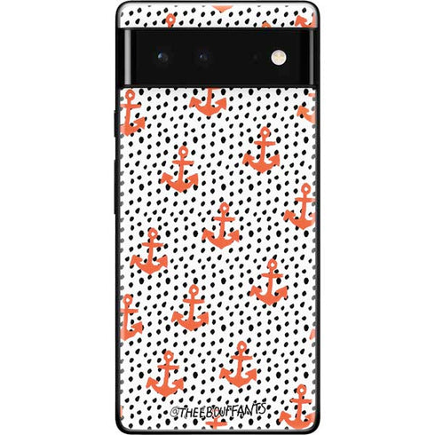 Bouffants and Broken Hearts Anchors and Dots Google Pixel 6 Skin